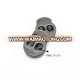 new design round shape two holes metal spring cord end lock for garment accessories